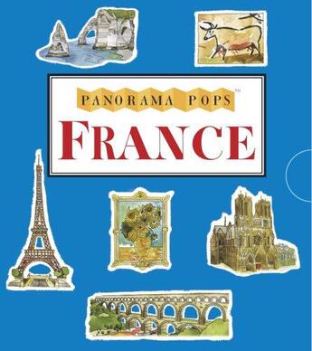 Couverture du livre « Panorama pops ; France » de Trisha Krauss aux éditions Walker Books