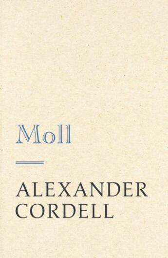 Couverture du livre « Moll » de Cordell Alexander aux éditions Hodder And Stoughton Digital