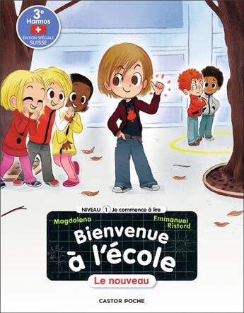 Couverture du livre « Bienvenue à l'école Tome 10 : le nouveau » de Emmanuel Ristord et Magdalena aux éditions Pere Castor