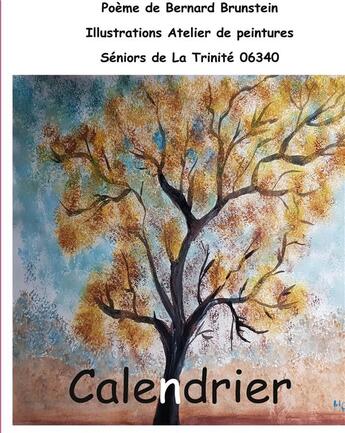 Couverture du livre « Calendrier » de Bernard Brunstein aux éditions Books On Demand