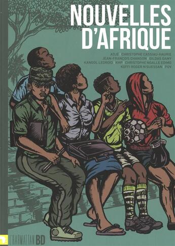 Couverture du livre « Nouvelles d'afrique » de Adje/Cassiau Haurie aux éditions L'harmattan