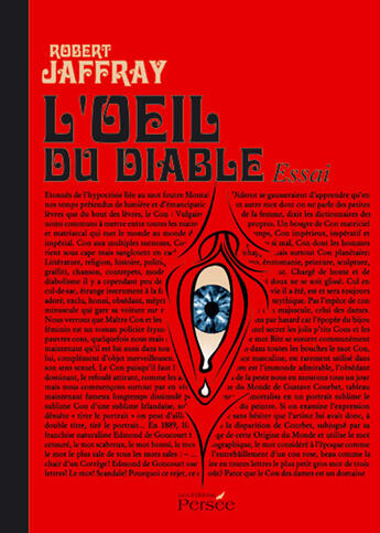 Couverture du livre « L'oeil du diable » de Robert Jaffray aux éditions Persee