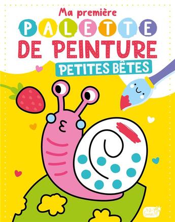 Couverture du livre « Ma première palette de peinture : petites bêtes » de Atelier Cloro aux éditions 1 2 3 Soleil