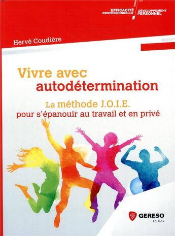 Couverture du livre « Vivre avec autodétermination » de Herve Coudiere aux éditions Gereso