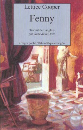 Couverture du livre « Fenny » de Lettice Cooper aux éditions Rivages