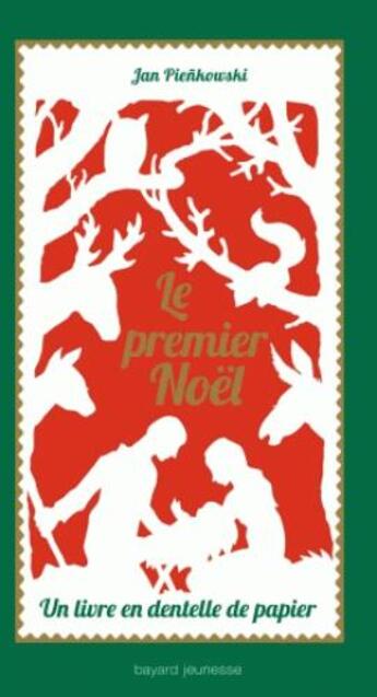 Couverture du livre « Le premier Noël ; un livre en dentelle de papier » de Bouard-Schwartz C. aux éditions Bayard Jeunesse