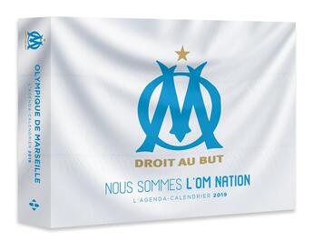 Couverture du livre « L'agenda-calendrier olympique de Marseille (édition 2019) » de  aux éditions Hugo Sport