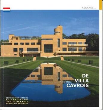 Couverture du livre « De villa Cavrois » de Richard Klein aux éditions Editions Du Patrimoine