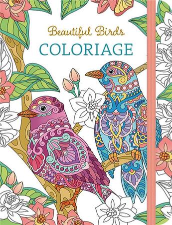 Couverture du livre « Birds of paradise coloriage » de  aux éditions Chantecler