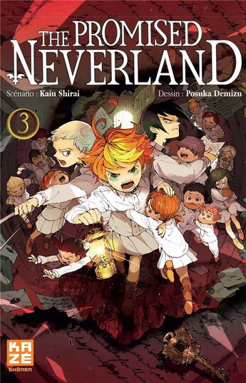 Couverture du livre « The promised Neverland Tome 3 » de Posuka Demizu et Kaiu Shirai aux éditions Crunchyroll