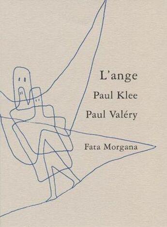 Couverture du livre « L'ange » de Paul Valéry aux éditions Fata Morgana