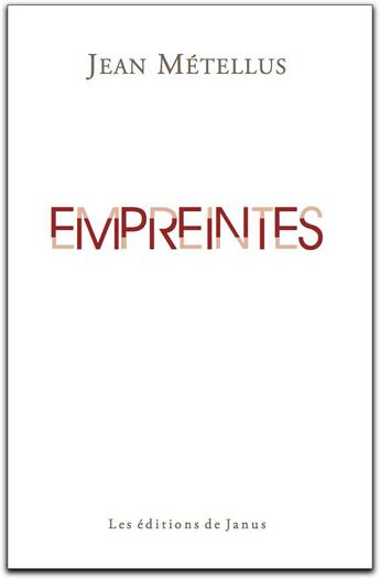 Couverture du livre « Empreintes » de Jean Metellus aux éditions Janus