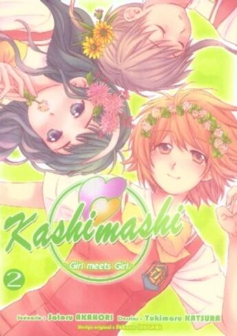 Couverture du livre « Kashimashi girl meets girl Tome 2 » de Satoru Akahori et Yukimaru Katsura aux éditions Ki-oon