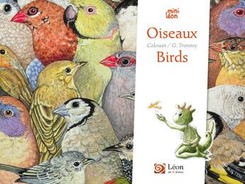 Couverture du livre « Oiseaux/Birds » de Calouan et Guillaume Trannoy aux éditions Leon Art Stories