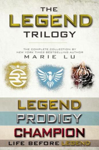 Couverture du livre « The Legend Trilogy Collection » de Marie Lu aux éditions Penguin Group Us