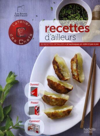 Couverture du livre « Recettes d'ailleurs » de  aux éditions Hachette Pratique