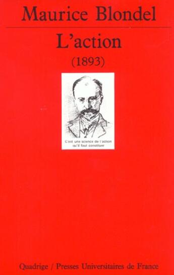 Couverture du livre « Action 1893 n.170 » de Maurice Blondel aux éditions Puf