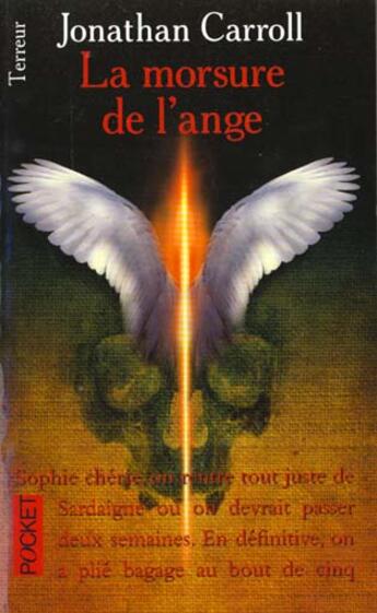 Couverture du livre « La Morsure De L'Ange » de Jonathan Caroll aux éditions Pocket