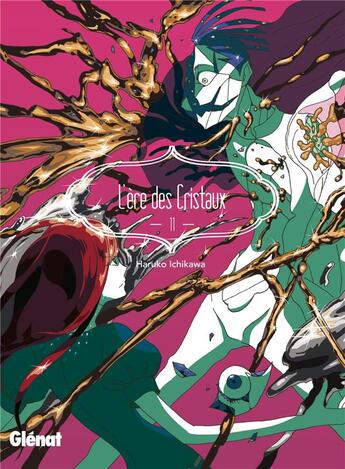 Couverture du livre « L'ère des cristaux Tome 11 » de Haruko Ichikawa aux éditions Glenat