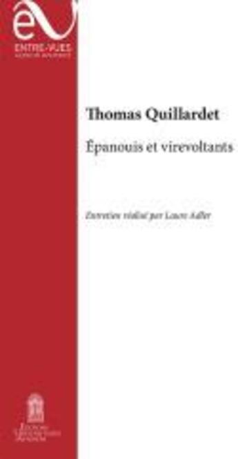 Couverture du livre « Epanouis et virevoltants » de Quillardet Thomas aux éditions Editions Universitaires D'avignon