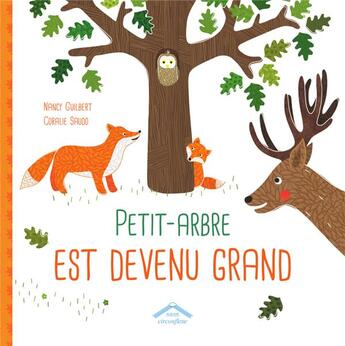 Couverture du livre « Petit-arbre est devenu grand » de Coralie Saudo et Nancy Guilbert aux éditions Circonflexe