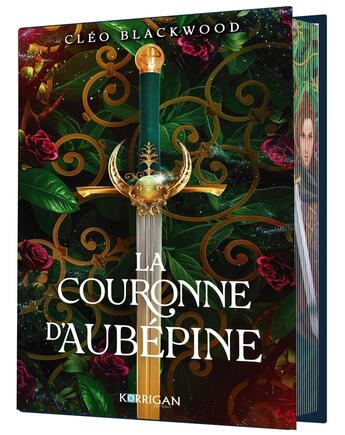 Couverture du livre « La couronne d'aubépine Tome 1 » de Cleo Blackwood aux éditions Korrigan