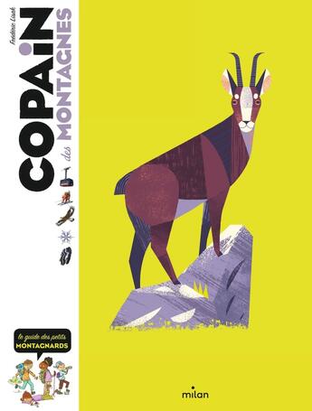 Couverture du livre « Copain des montagnes » de Frederic Lisak aux éditions Milan