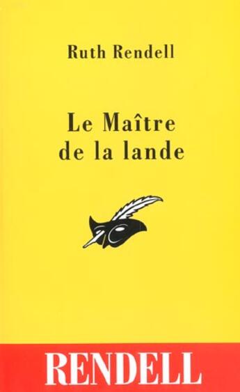 Couverture du livre « Le maitre de la lande » de Rendell-R aux éditions Editions Du Masque