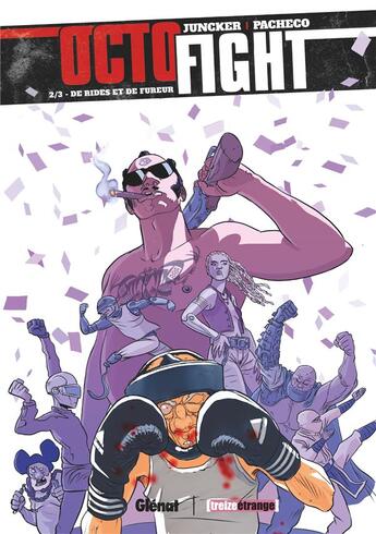 Couverture du livre « Octofight Tome 2 : de rides et de fureur » de Nicolas Juncker et Chico Pacheco aux éditions Glenat