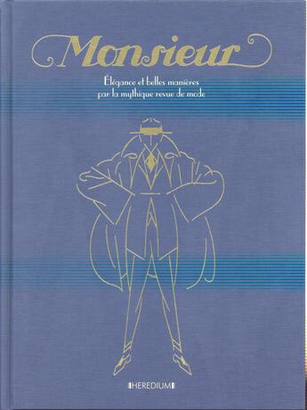 Couverture du livre « Monsieur » de  aux éditions Heredium