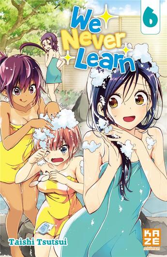 Couverture du livre « We never learn t.6 » de Taishi Tsutsui aux éditions Crunchyroll