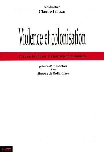 Couverture du livre « Violences et colonisation » de Liauzu C aux éditions Syllepse