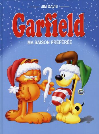 Couverture du livre « Garfield Hors-Série : ma saison préferée » de Jim Davis aux éditions Viamedias