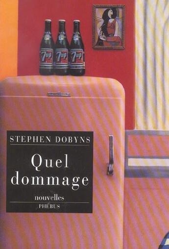 Couverture du livre « Quel dommage » de Stephen Dobyns aux éditions Phebus