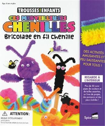 Couverture du livre « Ces merveilleuses chenilles ; coffret » de  aux éditions Spice Box