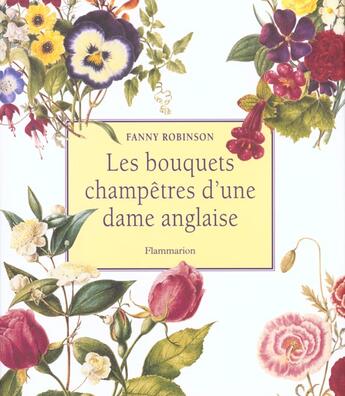 Couverture du livre « Les bouquets champetres d'une dame anglaise » de Robinson Fanny aux éditions Flammarion