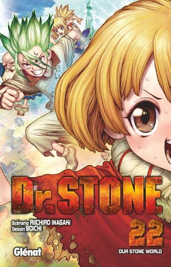 Couverture du livre « Dr. Stone Tome 22 » de Riichiro Inagaki et Boichi aux éditions Glenat