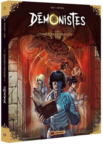 Couverture du livre « Démonistes : coffret Tomes 1 et 2 » de Olivier Gay et Geyser aux éditions Drakoo