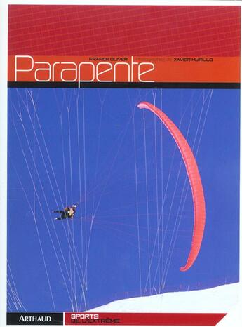 Couverture du livre « Parapente » de Oliver Franck aux éditions Arthaud