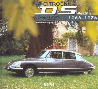 Couverture du livre « La Citroën DS de mon père » de Jean Medialivre aux éditions Etai