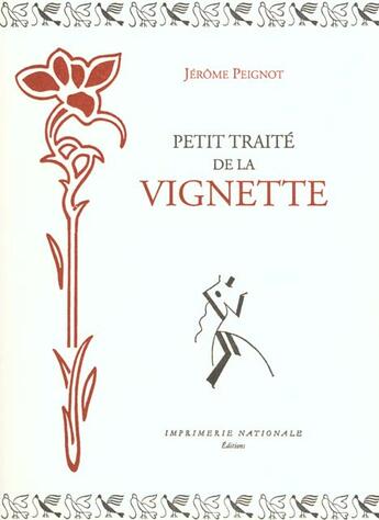 Couverture du livre « Petit traite de la vignette » de Jérôme Peignot aux éditions Actes Sud