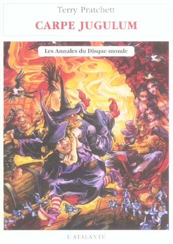 Couverture du livre « Les Annales du Disque-Monde Tome 24 » de Terry Pratchett aux éditions L'atalante