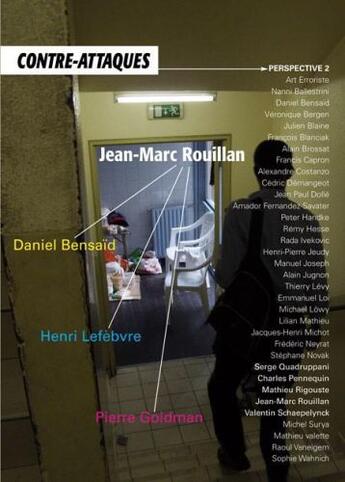 Couverture du livre « Contre-attaques ; perspective 2 : Jean-Marc Rouillan » de  aux éditions Al Dante