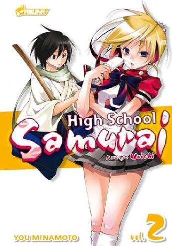 Couverture du livre « High school samurai Tome 2 » de Yu Minamoto aux éditions Kaze