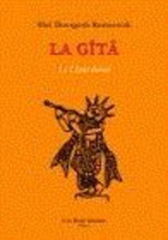 Couverture du livre « La gita - le chant eternel » de Doorgesh Ramsewak aux éditions Les Deux Oceans