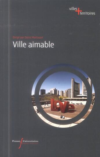 Couverture du livre « Ville aimable » de Mathieu/Martouzet aux éditions Pu Francois Rabelais