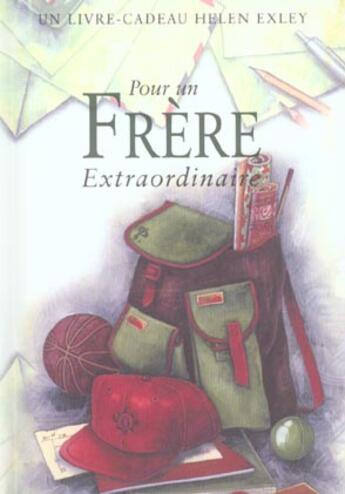 Couverture du livre « Pour un frère extraordinaire » de Helen Exley aux éditions Exley