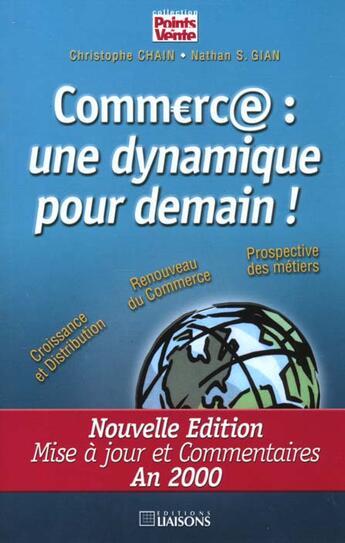 Couverture du livre « Commerce dynamique pour demain » de Chain aux éditions Liaisons