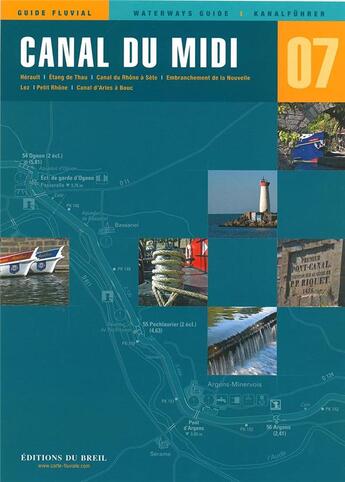 Couverture du livre « Canal du Midi, Camargue » de  aux éditions Breil