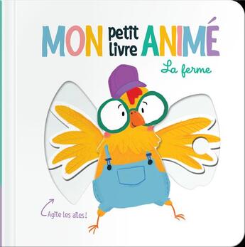 Couverture du livre « Mon petit livre animé ; la ferme » de  aux éditions Editions Tam Tam